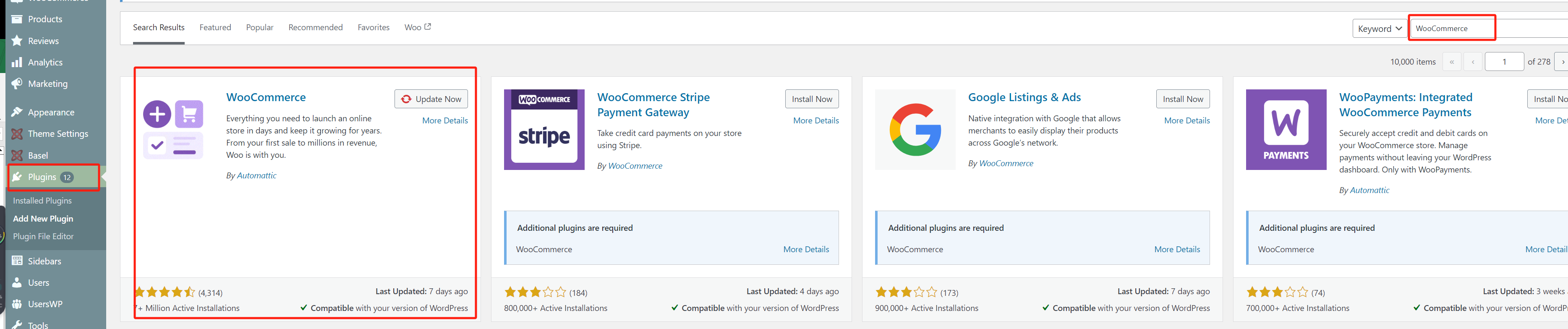 Imagen [1] - Asegure el éxito de la renovación de su sitio web: Instale y active el plugin WooCommerce para que se adapte perfectamente al tema Basel (05) - Photon Fluctuation Network | Servicio profesional de reparación de WordPress, alcance global, respuesta rápida