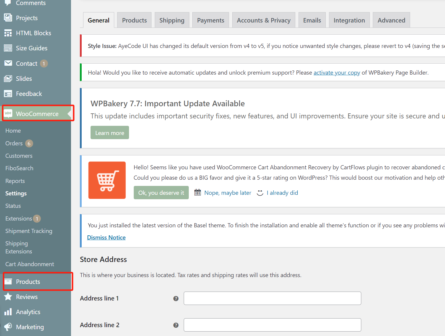 Imagen [3] - Asegure el éxito de la renovación de su sitio web: Instale y active el plugin WooCommerce para que se adapte perfectamente al tema Basel (05) - Photon Fluctuation Network | Servicio profesional de reparación de WordPress, alcance global, respuesta rápida