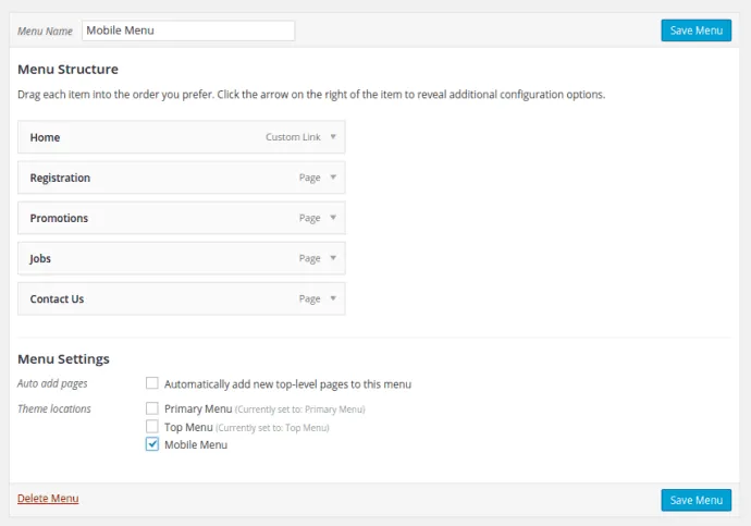 图片[5]-如何为WordPress网站创建和优化移动菜单-光子波动网 | 专业WordPress修复服务，全球范围，快速响应