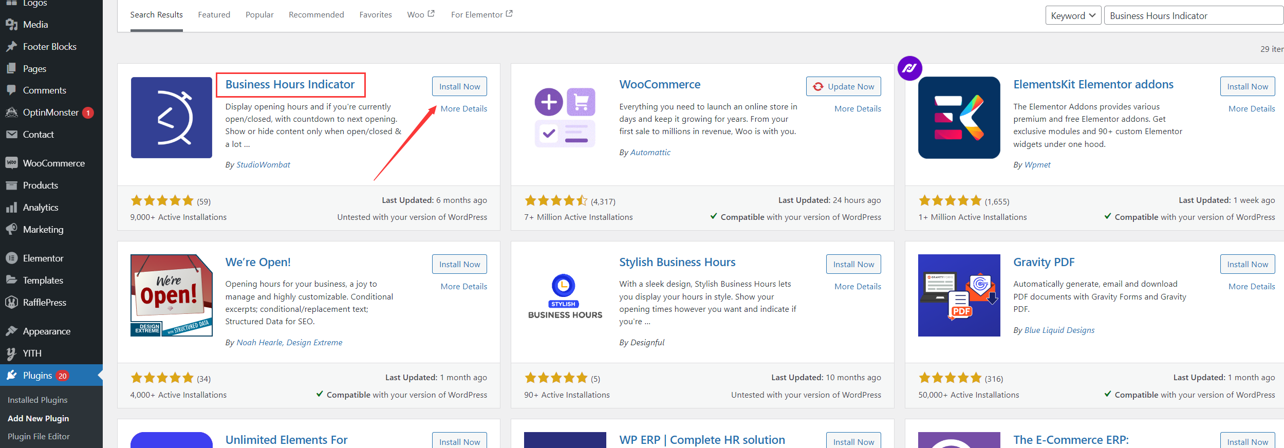 Image [4] - Comment utiliser le plugin WordPress Business Hours Indicator pour afficher facilement les heures d'ouverture et le compte à rebours - Photon Fluctuation Network | Professional WordPress Repair Service, Global Reach, Fast Response