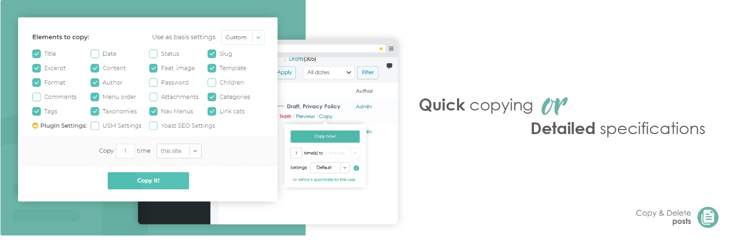 画像[7]-詳細チュートリアル：WordPressでページをコピーするプラグインまたは手動方法を使用する方法 - フォトンゆらぎネットワーク｜プロフェッショナルなWordPress修理サービス、グローバルな範囲、迅速な対応