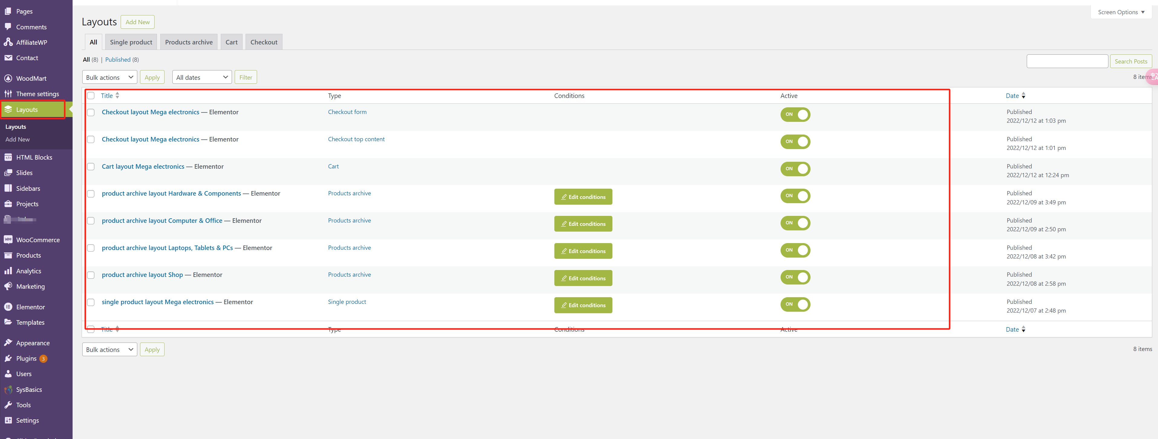 Image [8] - Comment configurer le menu du thème WoodMart : tutoriels détaillés et bonnes pratiques (02) - Photon Fluctuation Network | Service professionnel de réparation de WordPress, dans le monde entier, réponse rapide !