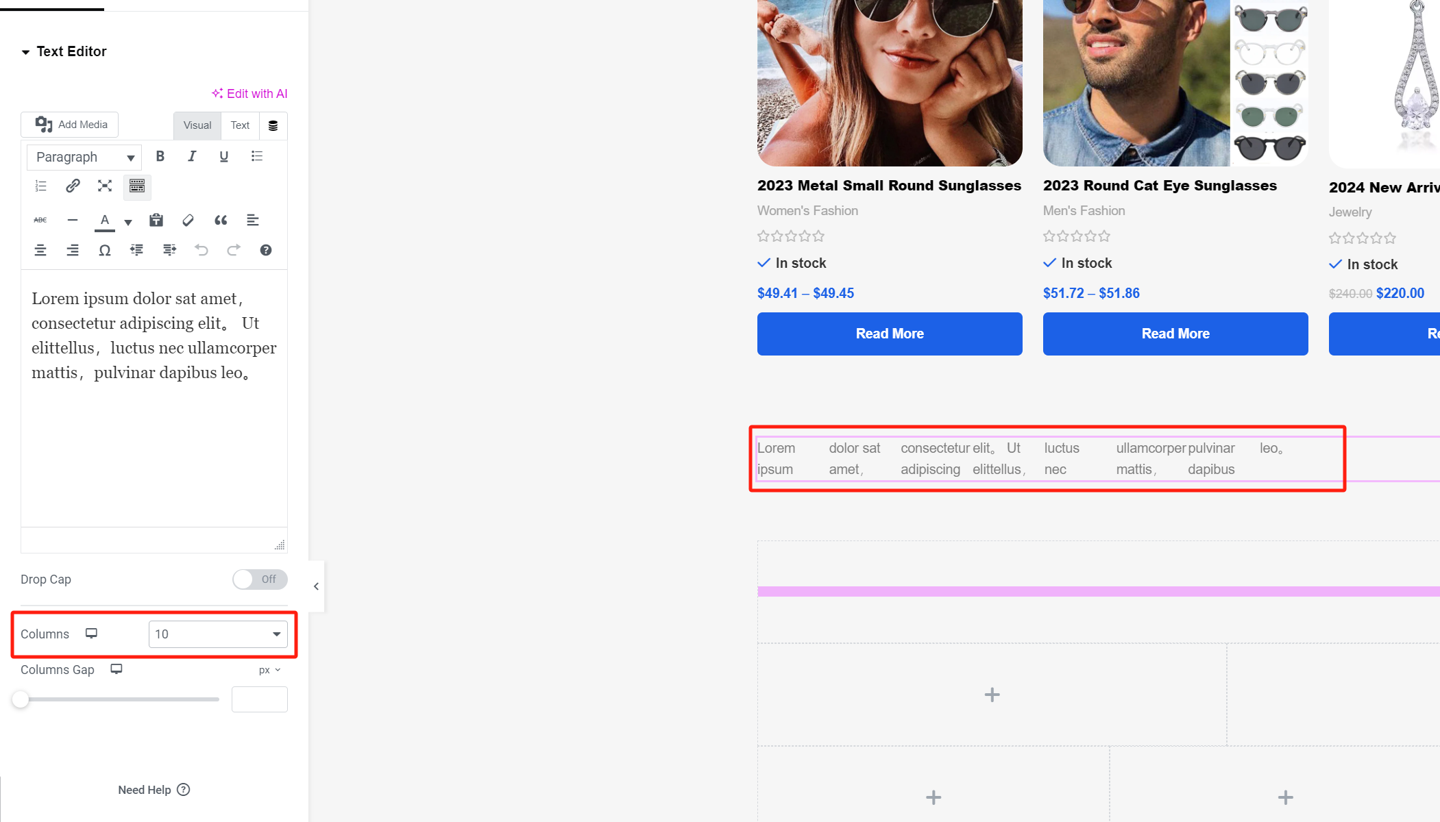 Imagen [14]-Creación de un sitio web personalizado: Aplicación avanzada del editor Elementor y el tema WoodMart (05)-Photonflux.com | Servicio profesional de reparación de WordPress, alcance global, respuesta rápida