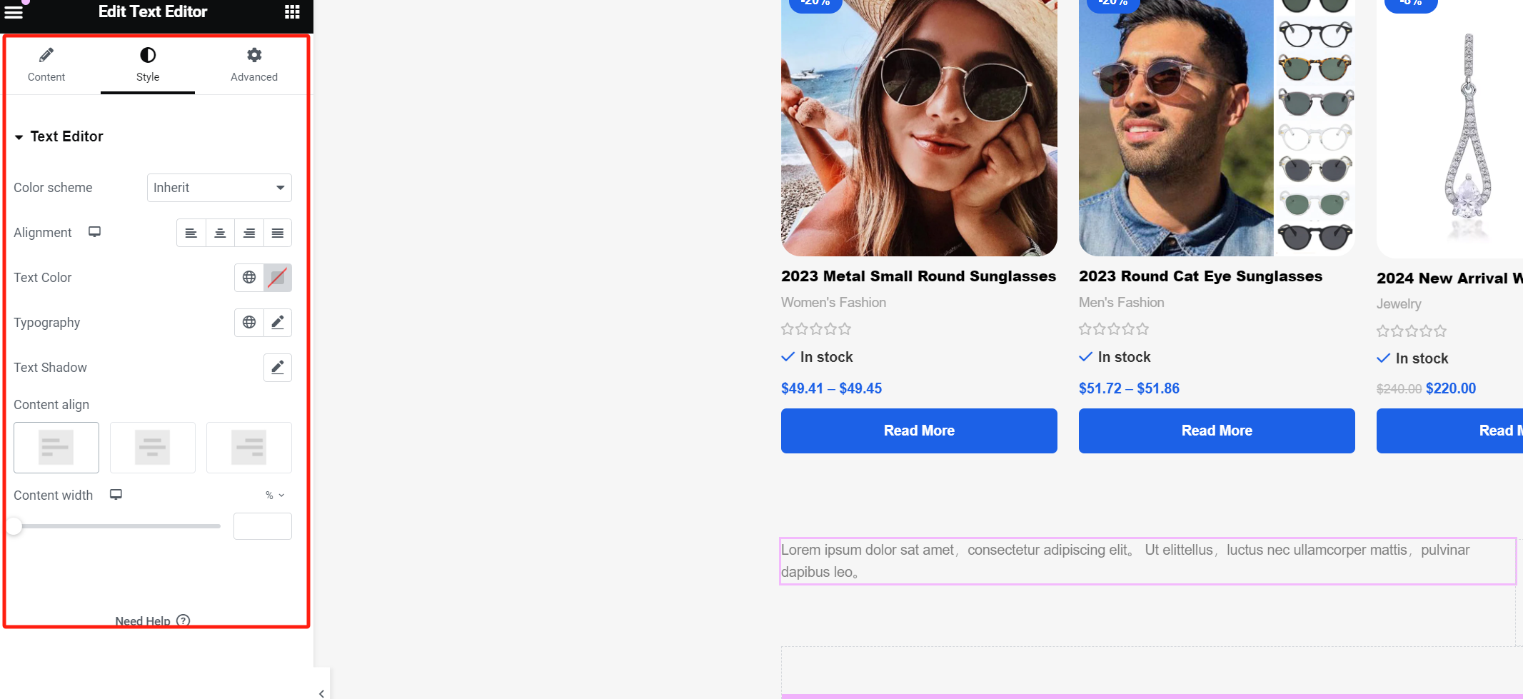 Imagen [15]-Creación de un sitio web personalizado: Aplicación avanzada del editor Elementor y el tema WoodMart (05) - Photon Flux | Servicio profesional de reparación de WordPress, alcance global, respuesta rápida