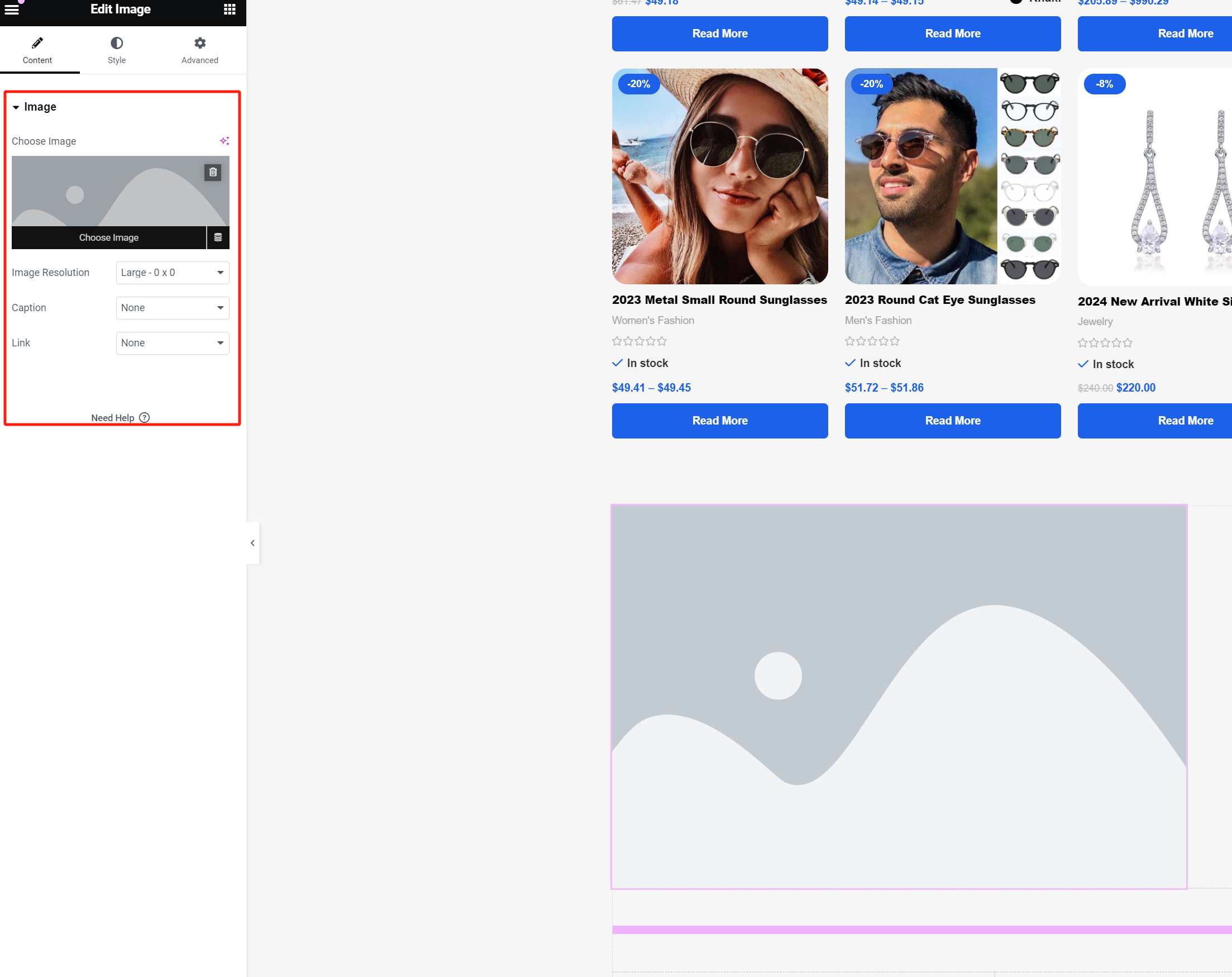 Imagen [16]-Creación de un sitio web personalizado: Aplicación avanzada del editor Elementor y el tema WoodMart (05)-Photonflux.com | Servicio profesional de reparación de WordPress, alcance global, respuesta rápida