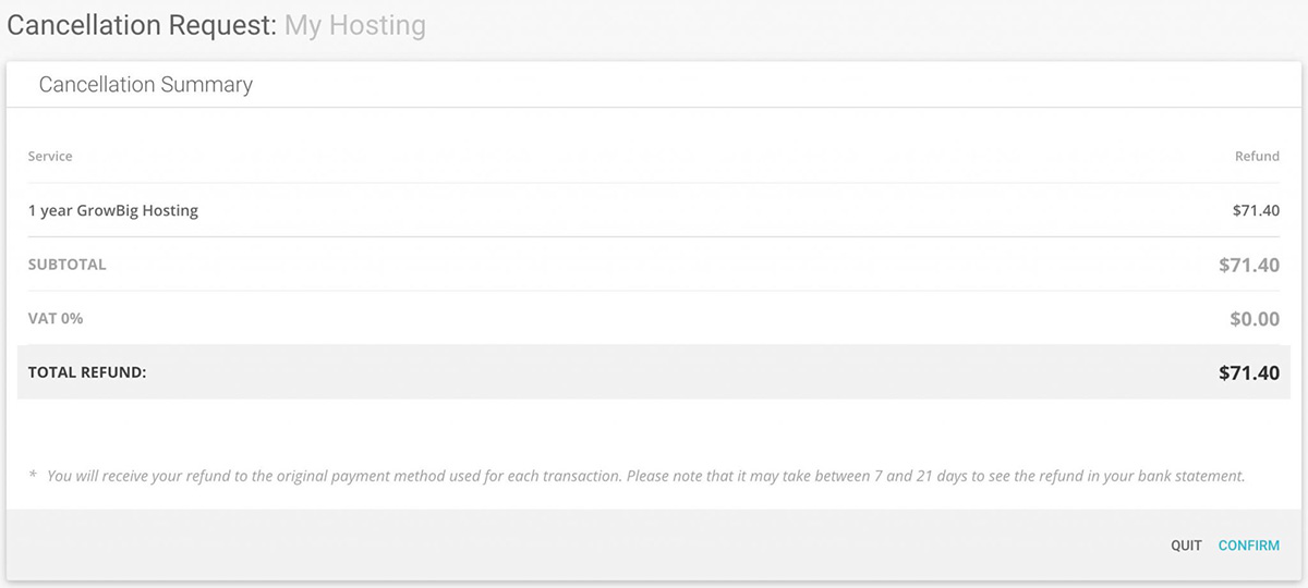 Image [8] - SiteGround Refund Tutorial: How to Get 30 Days No Reason Refund Service - photonwave.com | Professional WordPress Repair Service, Global Reach, Fast Response