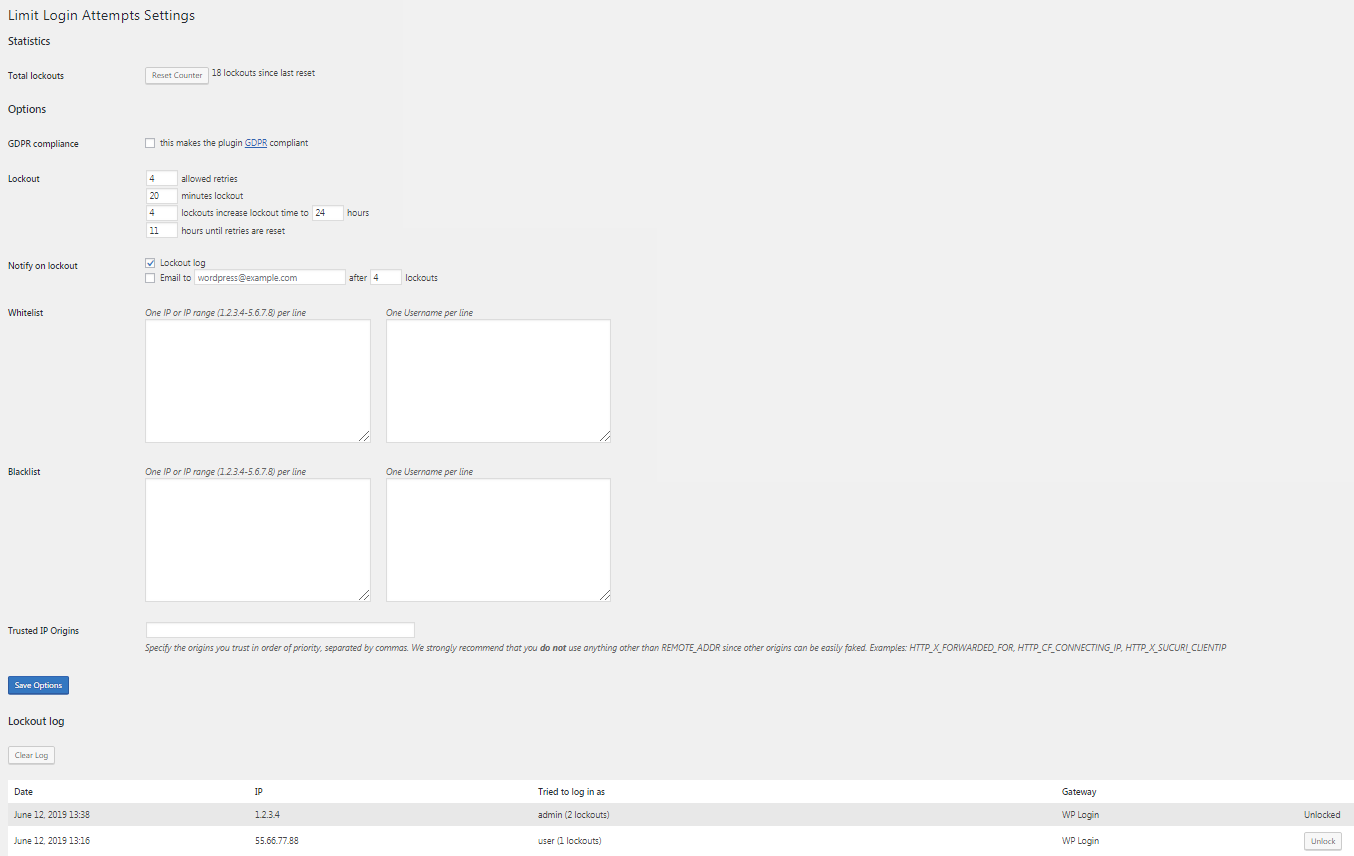 Imagen [3] - Cómo limitar el número de intentos de inicio de sesión en WordPress para evitar el cracking por fuerza bruta - Photon Volatility | Servicio Profesional de Reparación de WordPress, Alcance Global, Respuesta Rápida