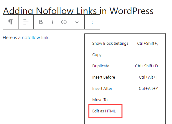图片[6]-WordPress 初学者指南：如何轻松添加 Nofollow 链接提升 SEO-光子波动网 | 专业WordPress修复服务，全球范围，快速响应