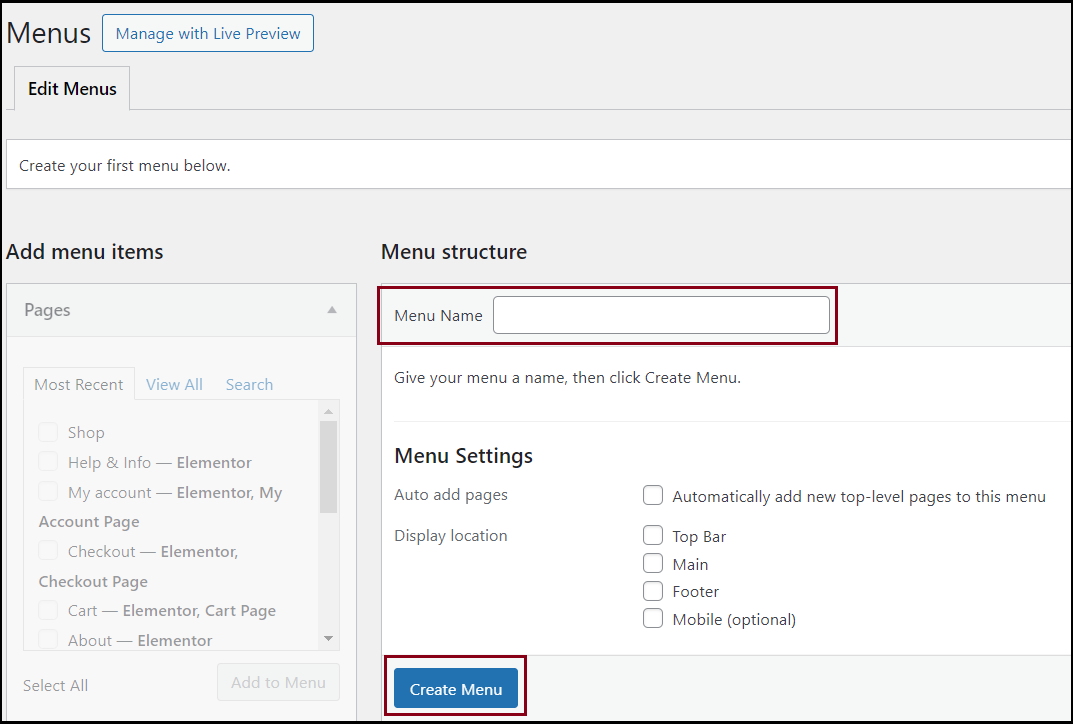 Image [2] - How to Create, Manage and Optimize Menus in WordPress: A Detailed How-to Guide - Photon Fluctuation Network | Professional WordPress Repair Service, Global Reach, Fast Response