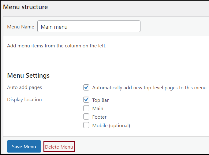Image [3] - How to Create, Manage and Optimize Menus in WordPress: A Detailed How-to Guide - Photon Fluctuation Network | Professional WordPress Repair Service, Global Reach, Fast Response