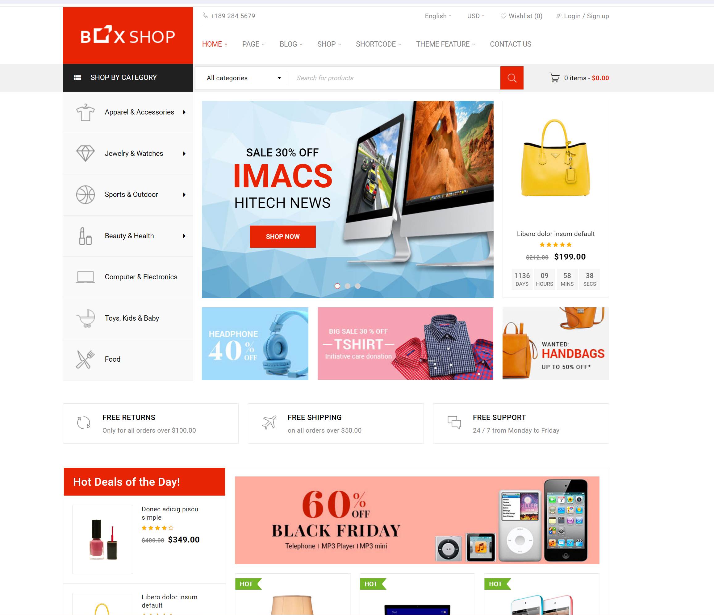 Image [9] - Complete guide to quickly build a professional online store using BoxShop e-commerce theme (01) - Photon Fluctuations.com | Professional WordPress Repair Service, Global Reach, Fast Response