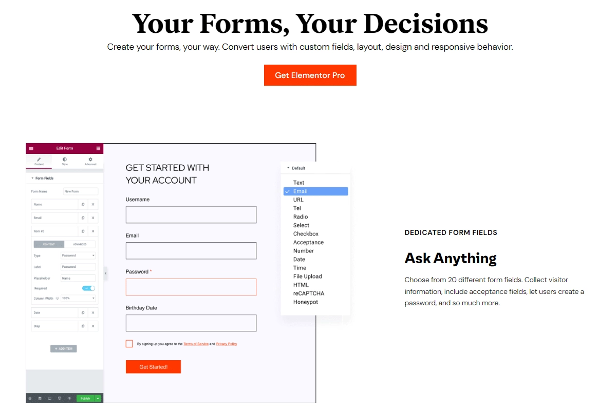 图片[9]-Elementor 免费版与专业版详尽比较：选择最佳页面构建器的指南-光子波动网 | 专业WordPress修复服务，全球范围，快速响应