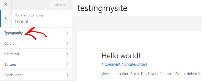 Image[4]-Cómo cambiar las fuentes en temas de WordPress (5 maneras fáciles) - Photon Flux | Servicio profesional de reparación de WordPress, alcance global, respuesta rápida