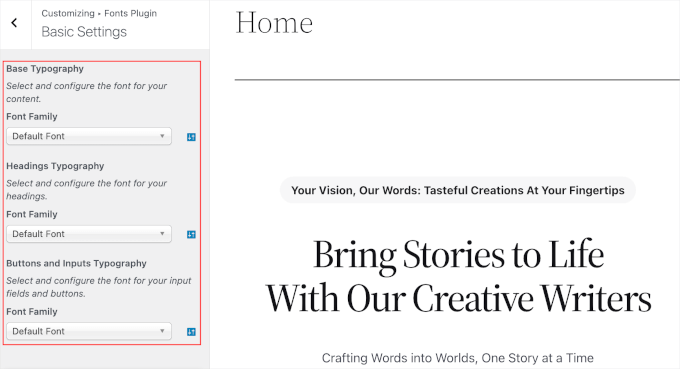 ¡Imagen [13] - Cómo cambiar las fuentes en los temas de WordPress (5 maneras fáciles) - Photon Flux | Servicio profesional de reparación de WordPress, en todo el mundo, respuesta rápida!