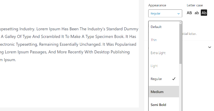 ¡Imagen [22]-Cómo cambiar las fuentes en los temas de WordPress (5 maneras fáciles) - Photon Flux | Servicio profesional de reparación de WordPress, en todo el mundo, respuesta rápida!