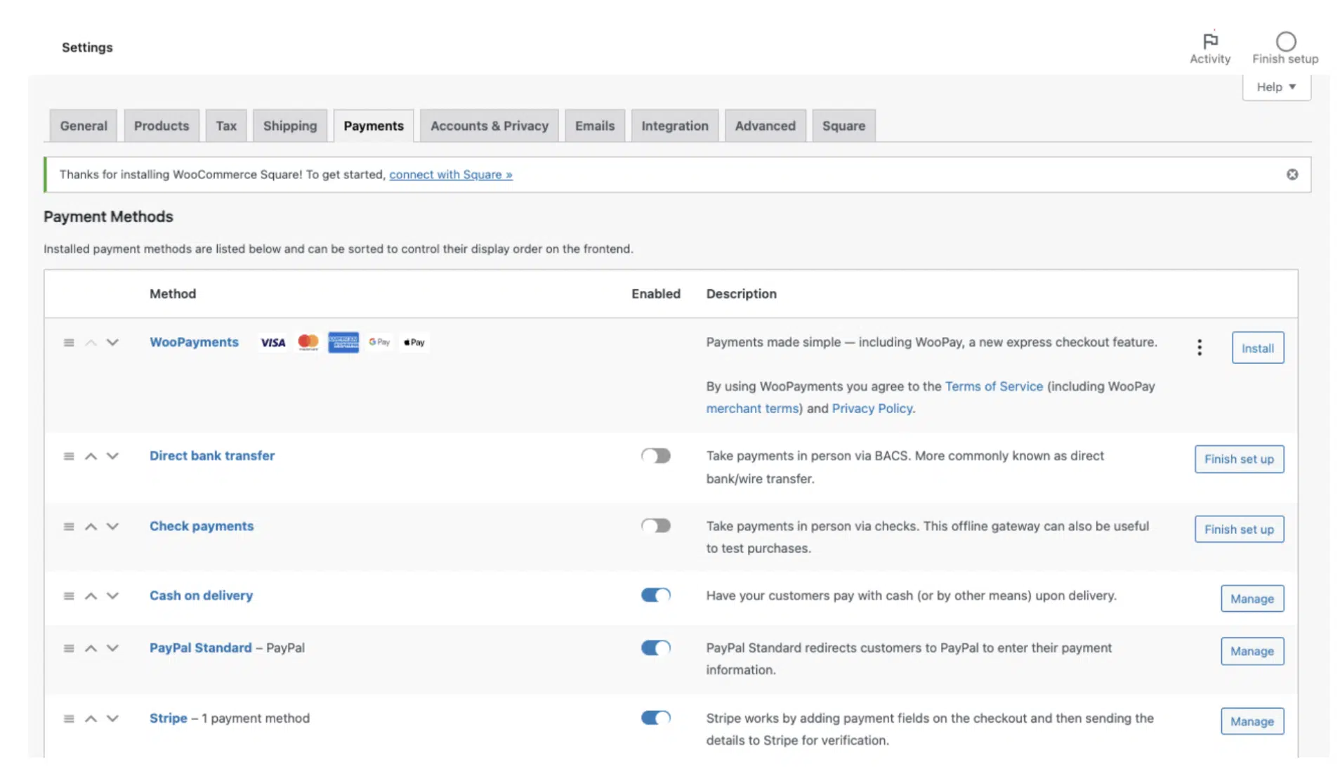 Imagen [9] - WooCommerce Payment Gateway Guide: How to Choose, Setup and Manage a Payment Gateway to Ensure the Success of Your Online Store - photonwave.com | Servicio Profesional de Reparación de WordPress, Alcance Global, Respuesta Rápida