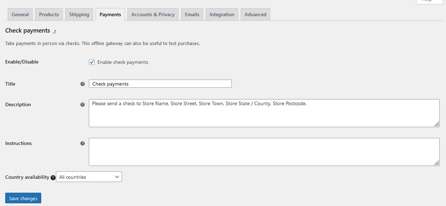 图片[5]-如何在 WooCommerce 中配置支付网关：详细指南-光子波动网 | 专业WordPress修复服务，全球范围，快速响应