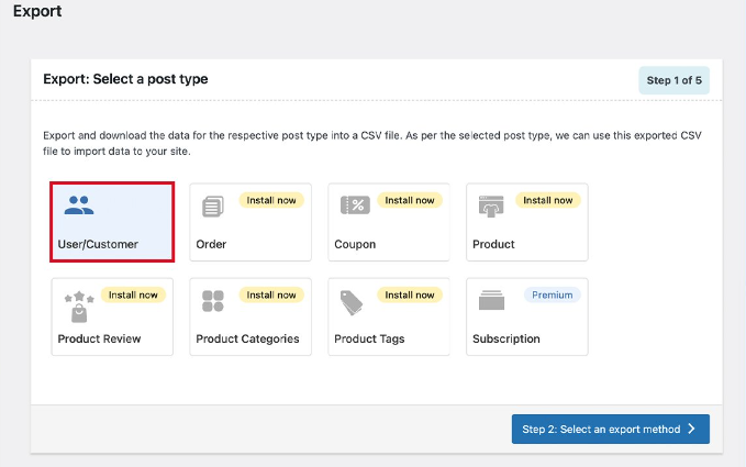 Image [7] - Guide complet : Comment exporter et gérer les données clients de WooCommerce - Photon Fluctuation Network | Service de réparation WordPress professionnel, couverture mondiale, réponse rapide