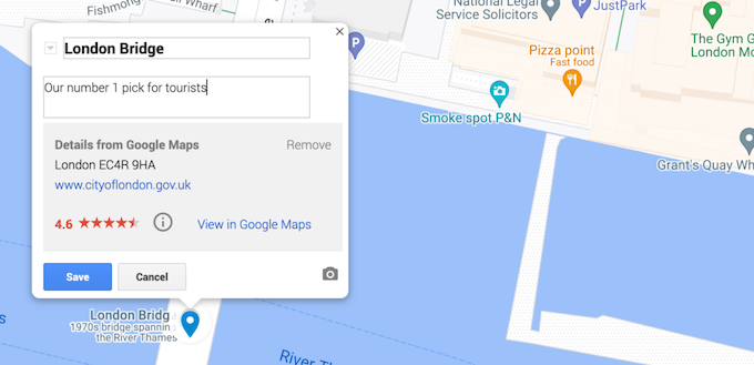 Imagen [7] - Cómo crear mapas interactivos personalizados en WordPress usando Google My Maps - Photon Fluctuation Network | Servicio profesional de reparación de WordPress, en todo el mundo, respuesta rápida