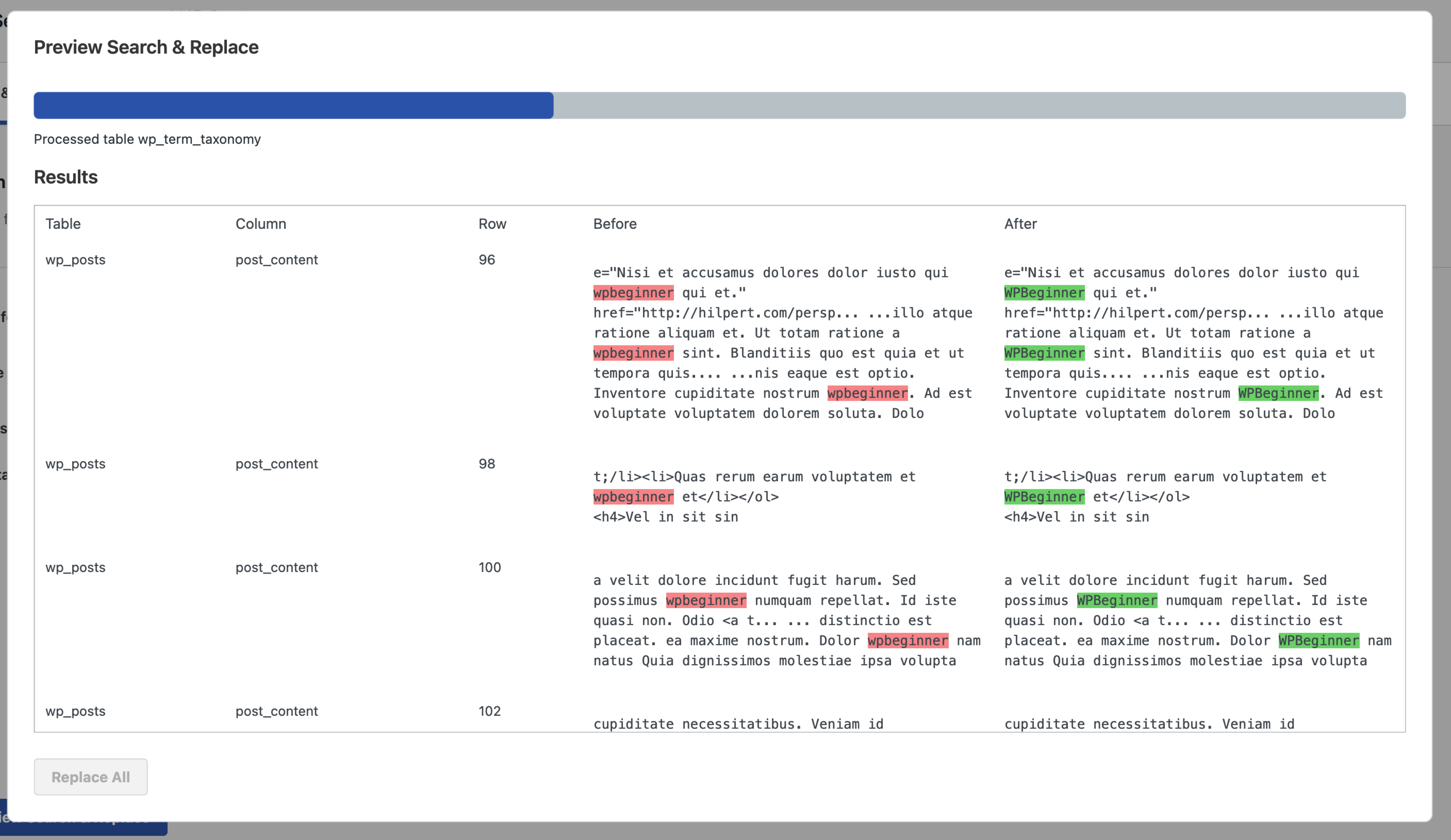 Imagen [6] - Cómo Actualizar URLs al Migrar un Sitio WordPress: Una Guía Completa y Detallada - photonwave.com | Servicio Profesional de Reparación de WordPress, Alcance Global, Respuesta Rápida
