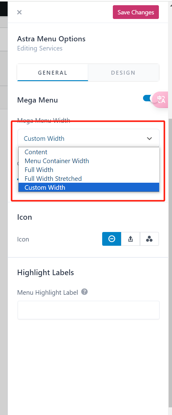 Imagen [10] - Astra Theme Menu Settings Explained: A Comprehensive Guide from the Basics to the Mega Menu (04) - photonwave.com | Servicio Profesional de Reparación de WordPress, Alcance Global, Respuesta Rápida