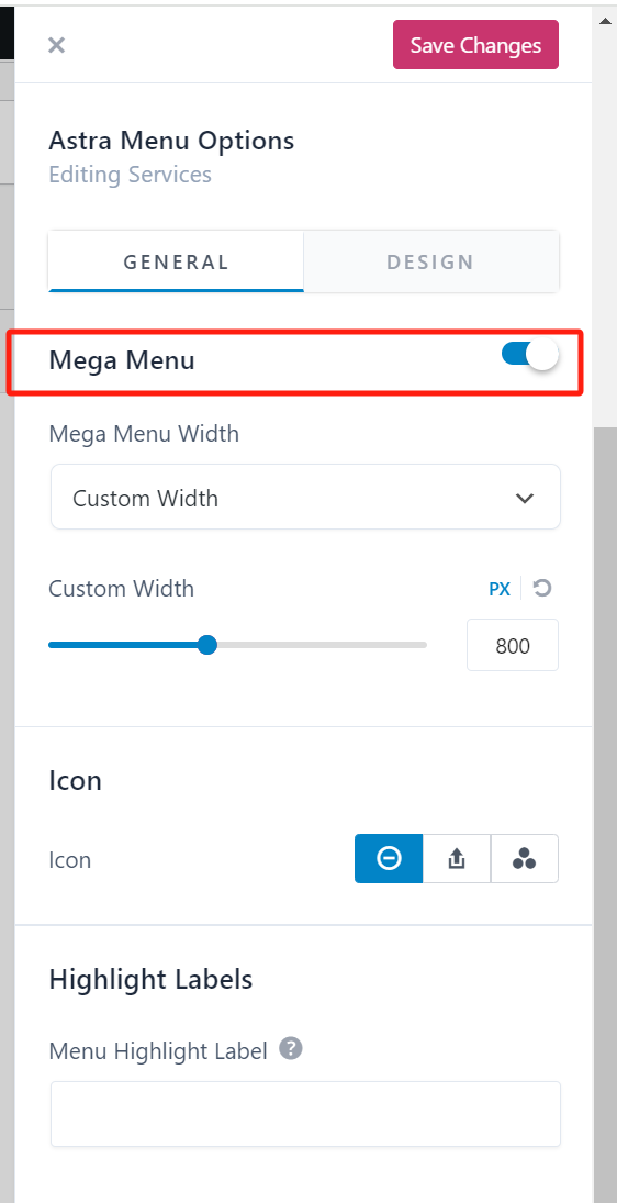 Imagen [9] - Astra Theme Menu Settings Explained: A Comprehensive Guide from the Basics to the Mega Menu (04) - photonwave.com | Servicio Profesional de Reparación de WordPress, Alcance Global, Respuesta Rápida