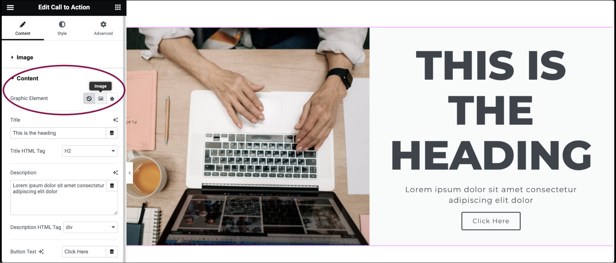 图片[5]-如何使用 Elementor 的号召性用语（CTA）小部件-光子波动网 | 专业WordPress修复服务，全球范围，快速响应