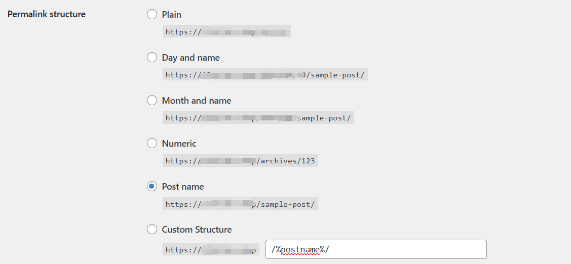 Imagen [2] - Cómo cambiar y personalizar los permalinks en WordPress - Photon Fluctuation Network | Servicio profesional de reparación de WordPress, alcance global, respuesta rápida