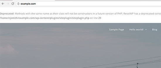 图片[2]-如何关闭 WordPress 中的 PHP 错误-光子波动网 | 专业WordPress修复服务，全球范围，快速响应
