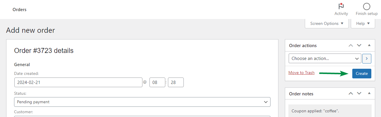 Imagen [12] - Guía detallada para realizar pedidos manualmente en WooCommerce: no requiere plugin - Photon Flux.com | Professional WordPress Repair Service, Worldwide, Fast Response