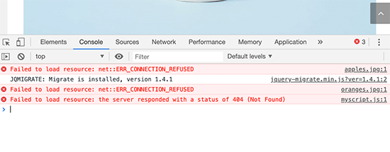 图片[1]-如何修复 WordPress 中的“无法加载资源”错误-光子波动网 | 专业WordPress修复服务，全球范围，快速响应