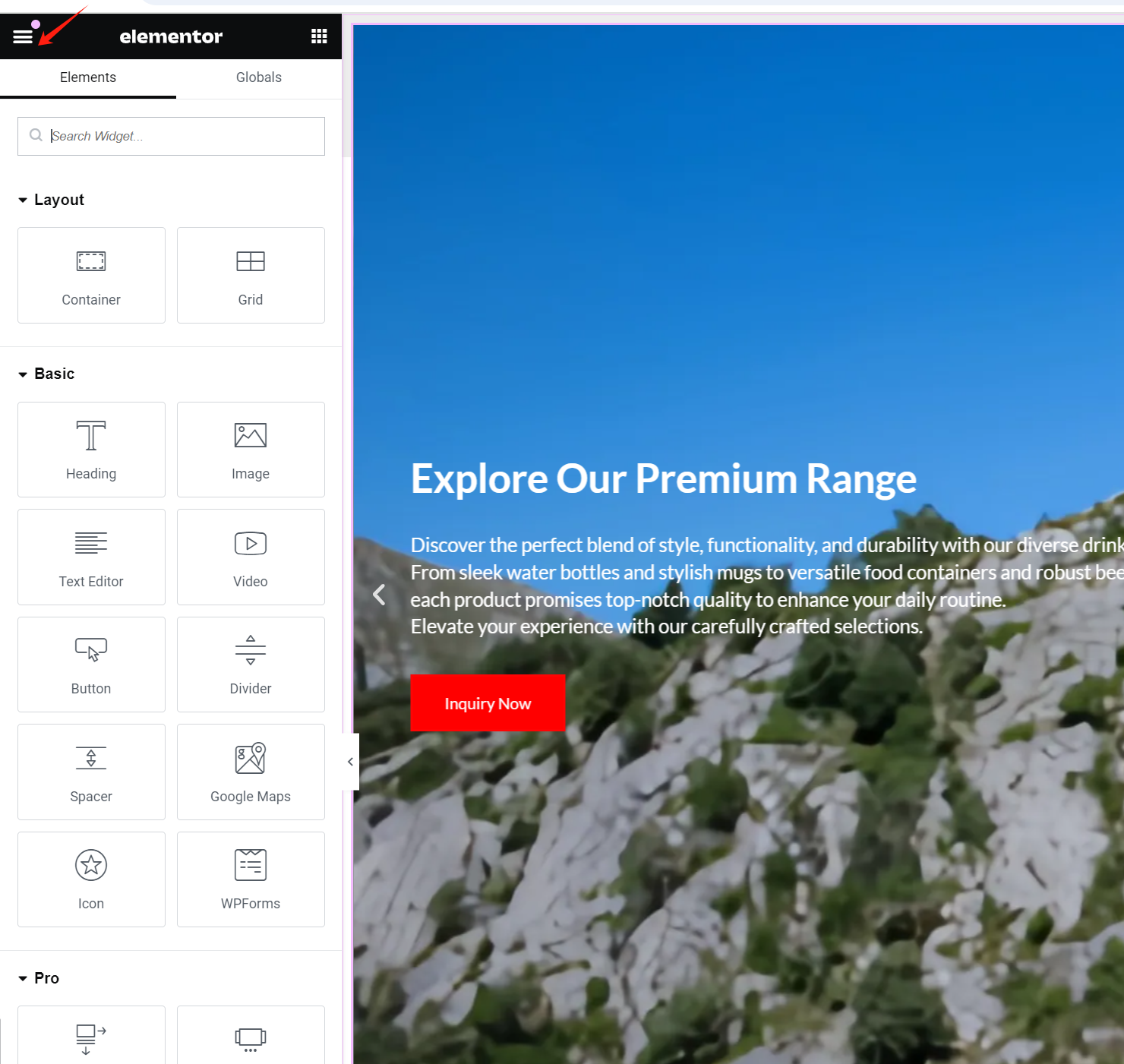 Image [1] - Comment créer des en-têtes et des pieds de page personnalisés avec Elementor : un guide étape par étape (09) - photonwave.com | Service professionnel de réparation de WordPress, portée mondiale, réponse rapide
