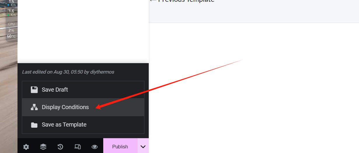 Image [13] - Comment créer des en-têtes et pieds de page personnalisés avec Elementor : un guide étape par étape (09) - photonwave.com | Service professionnel de réparation de WordPress, dans le monde entier, réponse rapide