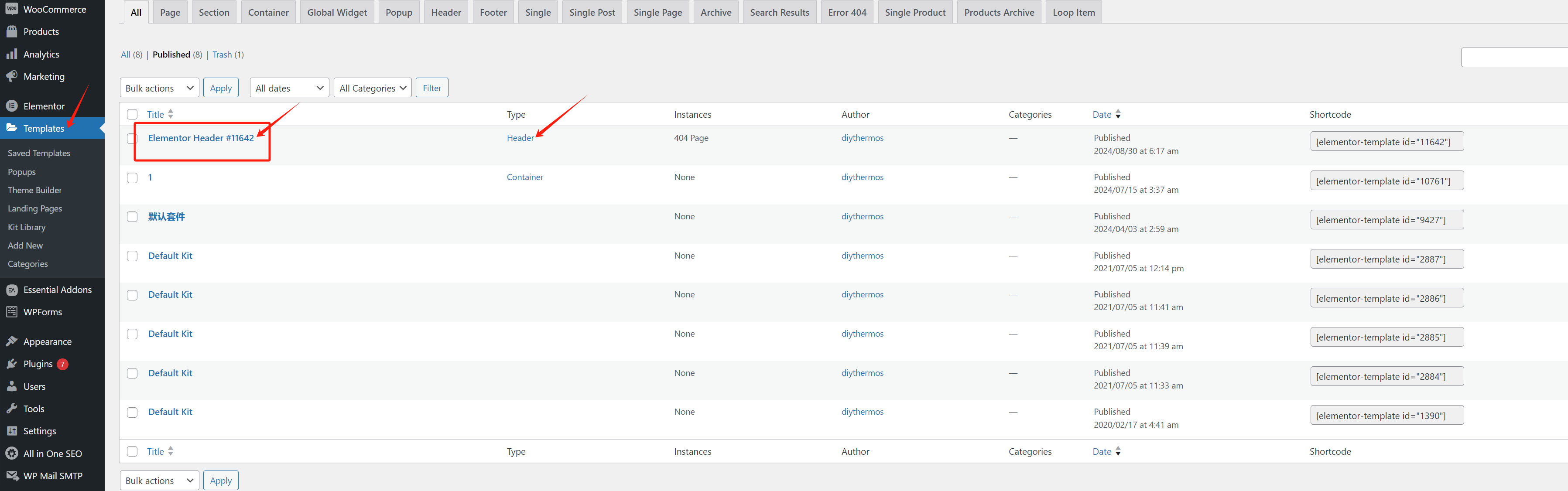 Image [21] - Comment créer des en-têtes et pieds de page personnalisés avec Elementor : un guide étape par étape (09) - photonwave.com | Service professionnel de réparation de WordPress, dans le monde entier, réponse rapide