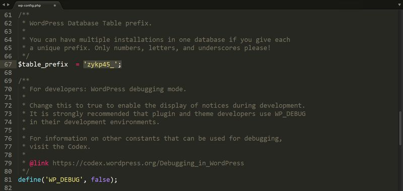 画像[7] - WordPressのセキュリティ強化：データベースのテーブル接頭辞を変更するガイド - Photon Flux｜プロフェッショナルなWordPress修理サービス、グローバルなリーチ、迅速な対応