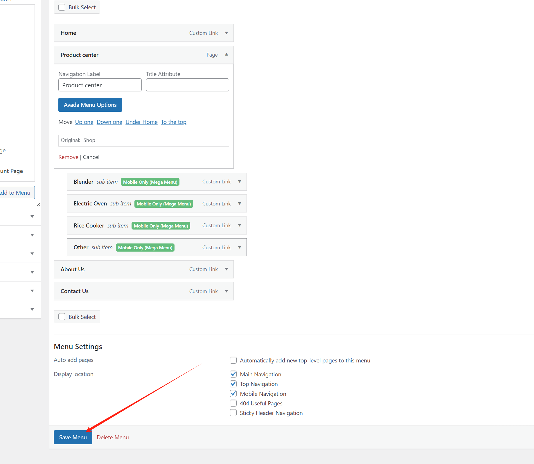 图片[10]-如何设置Avada主题中的菜单和超级菜单：详细教程（02）-光子波动网 | 专业WordPress修复服务，全球范围，快速响应