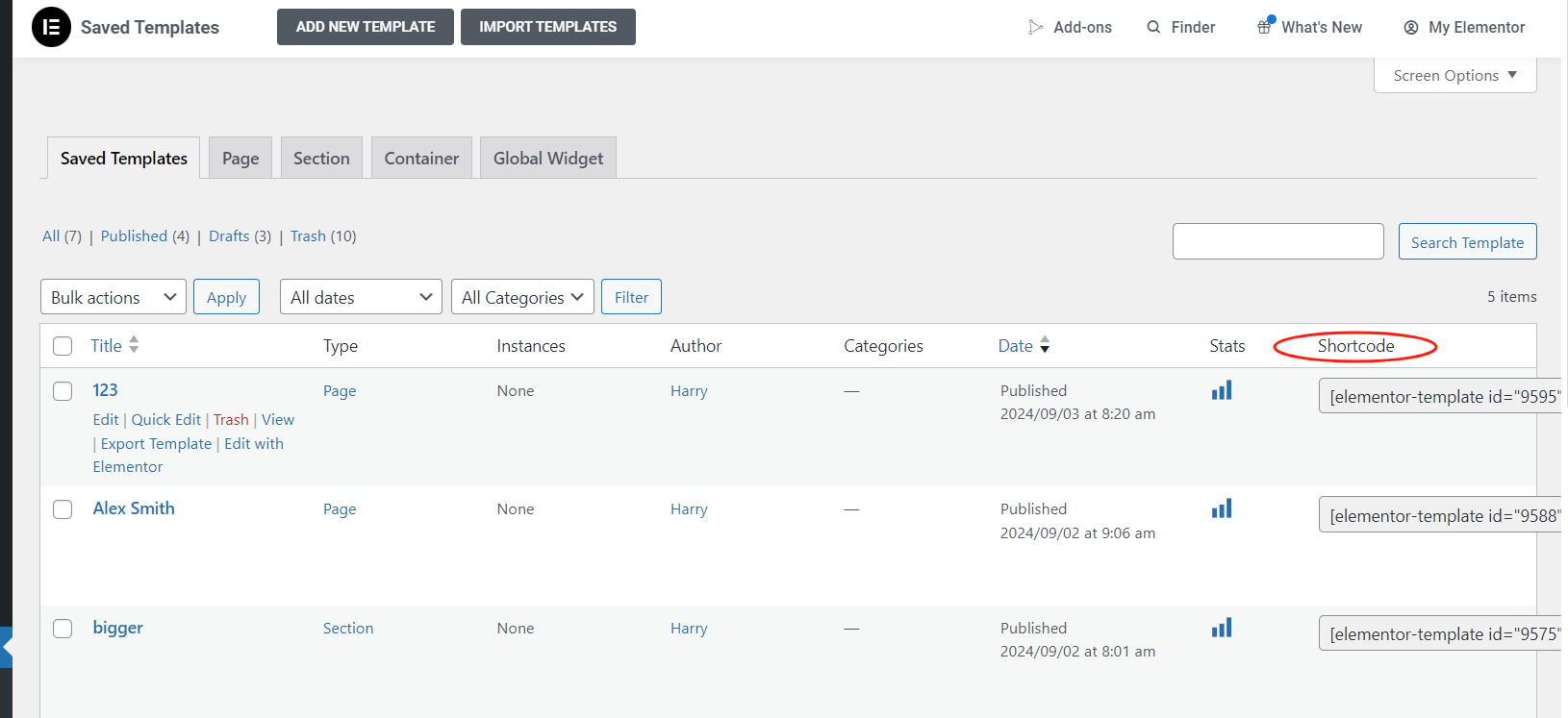 Image [3] - Comment utiliser le shortcode Elementor pour afficher facilement des modèles sur un site WordPress - Photon Fluctuation Network | Professional WordPress Repair Service, Global Reach, Fast Response