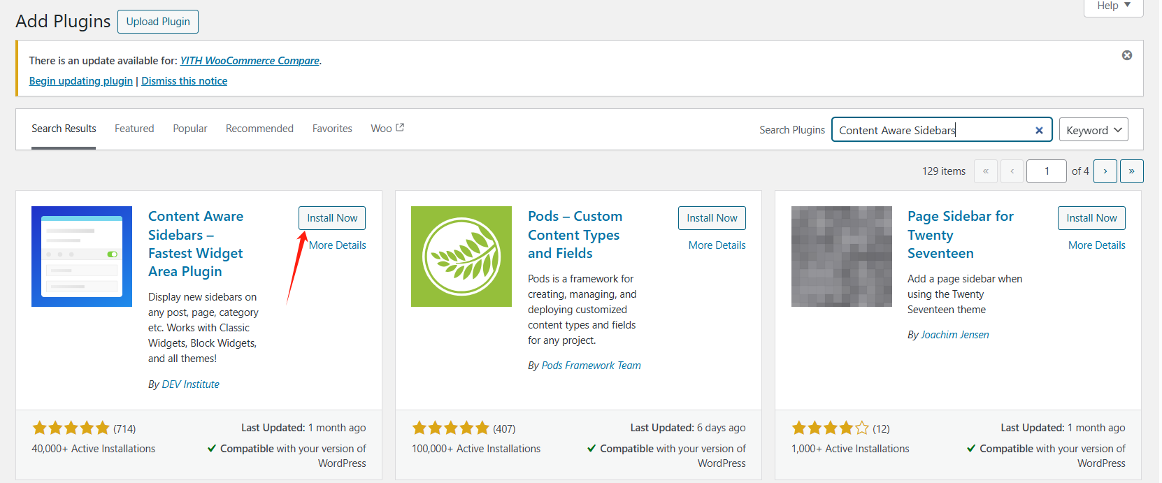 Imagen [2] - Cómo añadir una barra lateral diferente para cada página o entrada de WordPress - Photonwave.com | Servicio profesional de reparación de WordPress, en todo el mundo, respuesta rápida
