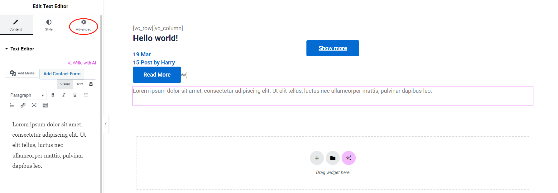 Imagen[4]-Utilice Elementor para conseguir un tutorial de animación de texto fundido línea a línea - Photon Flux | Servicio profesional de reparación de WordPress, en todo el mundo, ¡rápida respuesta!