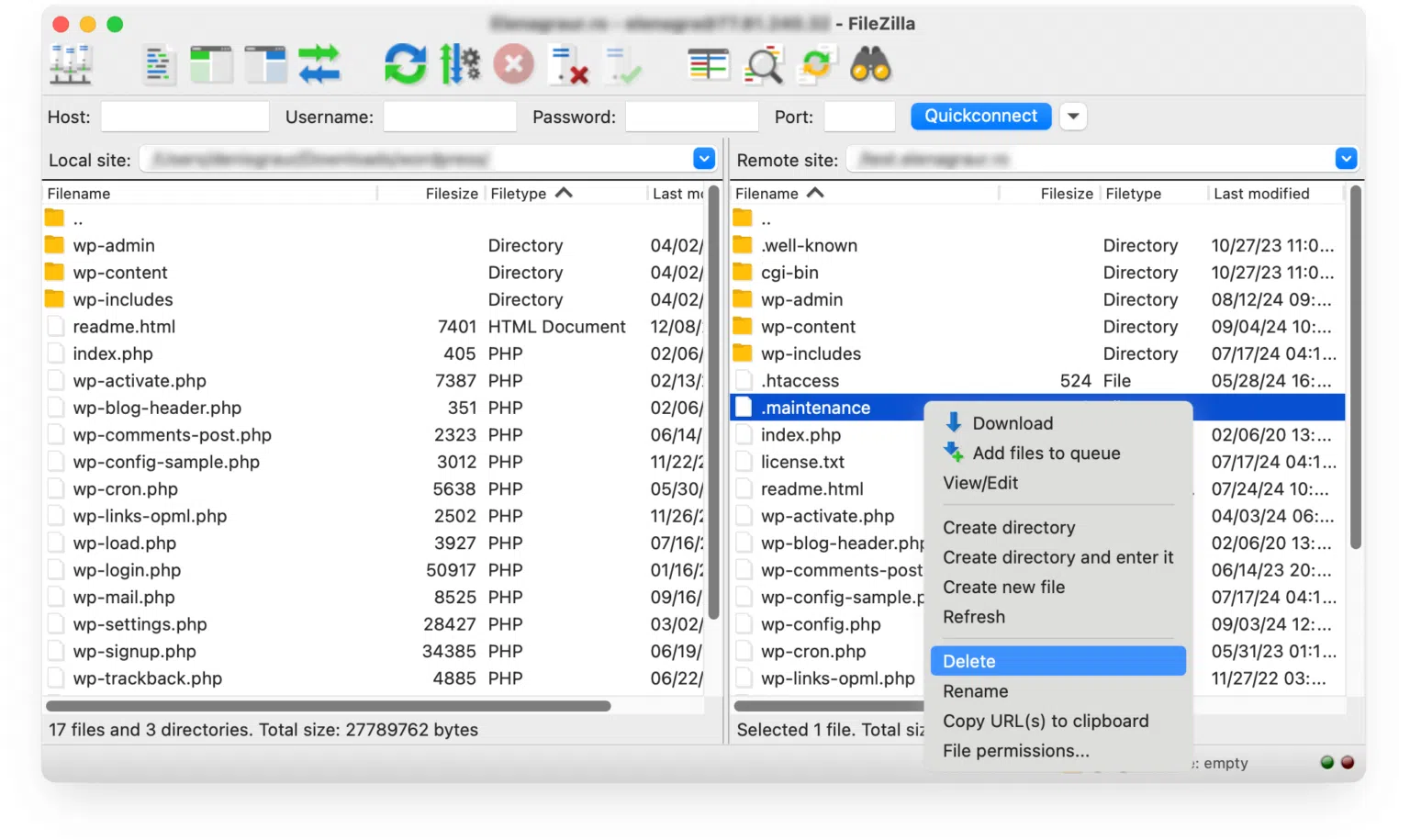图片[3]-如何修复 WordPress 中的“Briefly Unavailable for Scheduled Maintenance”错误及预防措施-光子波动网 | 专业WordPress修复服务，全球范围，快速响应