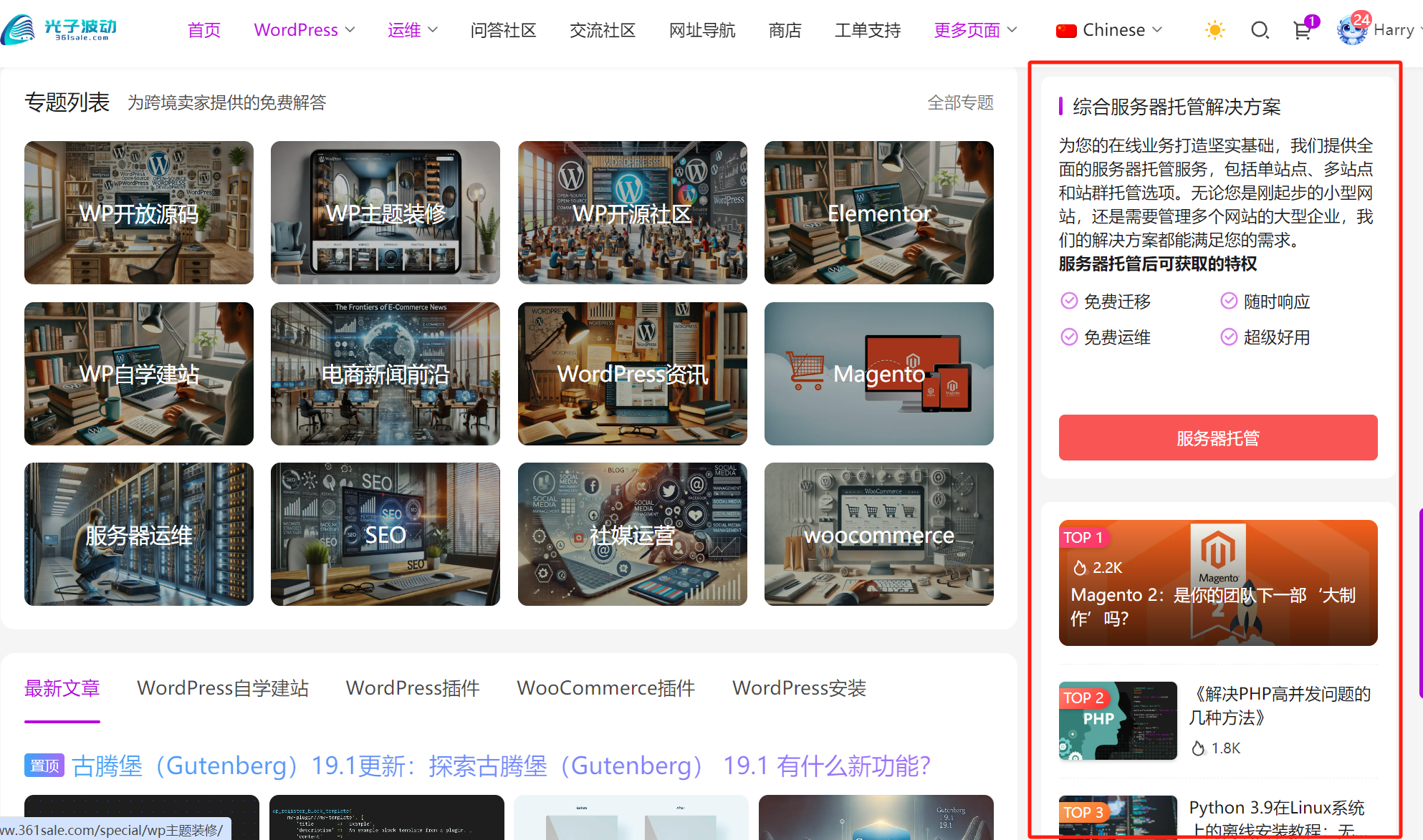 图片[1]-WordPress侧边栏设计技巧：提升网站视觉效果与可用性-光子波动网 | 专业WordPress修复服务，全球范围，快速响应