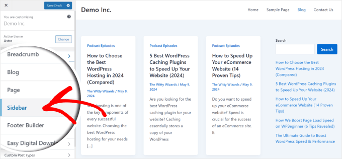 Images [2] - Comment changer la barre latérale dans WordPress ? -Photonflux.com | Service professionnel de réparation de WordPress, dans le monde entier, réponse rapide !