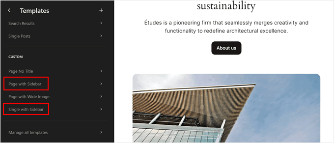 Image [6] - Comment changer la barre latérale dans WordPress ? -Photonflux.com | Service professionnel de réparation de WordPress, dans le monde entier, réponse rapide !