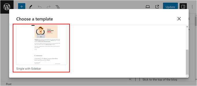 Image [14] - Comment changer la barre latérale dans WordPress ? -Photonflux.com | Service professionnel de réparation de WordPress, dans le monde entier, réponse rapide !