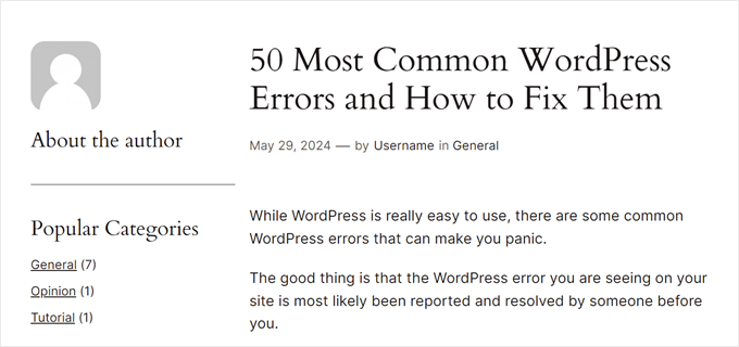 Image [12] - Comment changer la barre latérale dans WordPress ? -Photonflux.com | Service professionnel de réparation de WordPress, dans le monde entier, réponse rapide !