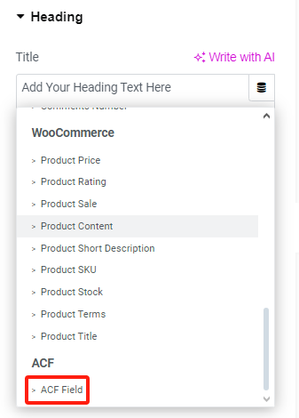 Image [10] - Comment utiliser les champs personnalisés avancés dans Elementor : un guide détaillé - photonwave.com | Service professionnel de réparation de WordPress, dans le monde entier, réponse rapide