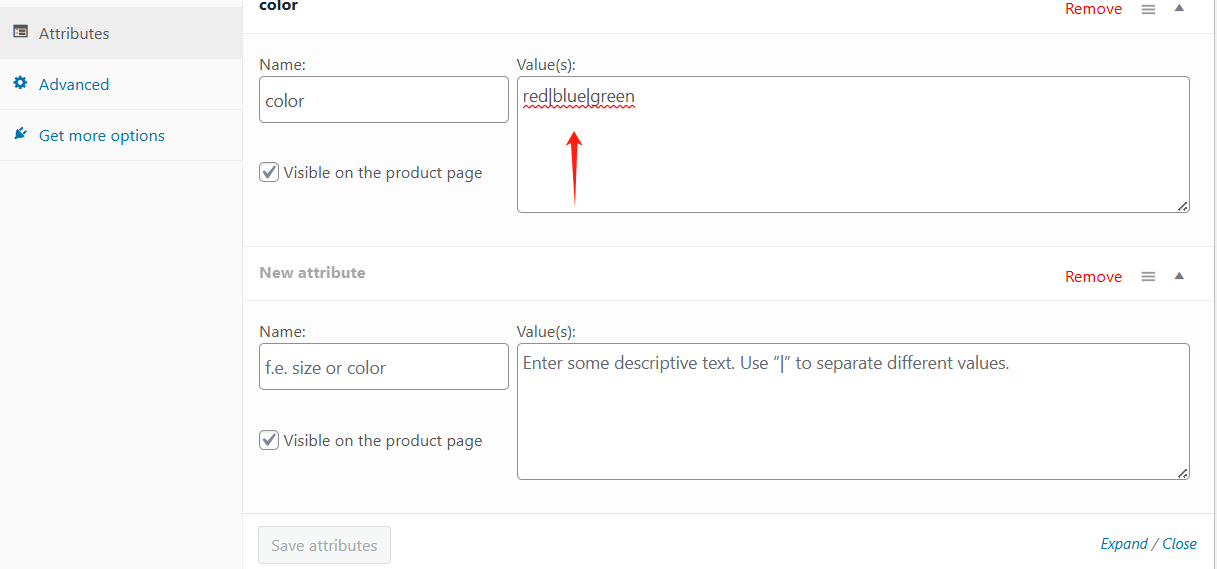 图片[9]-如何在 WooCommerce 中为产品添加属性-光子波动网 | 专业WordPress修复服务，全球范围，快速响应