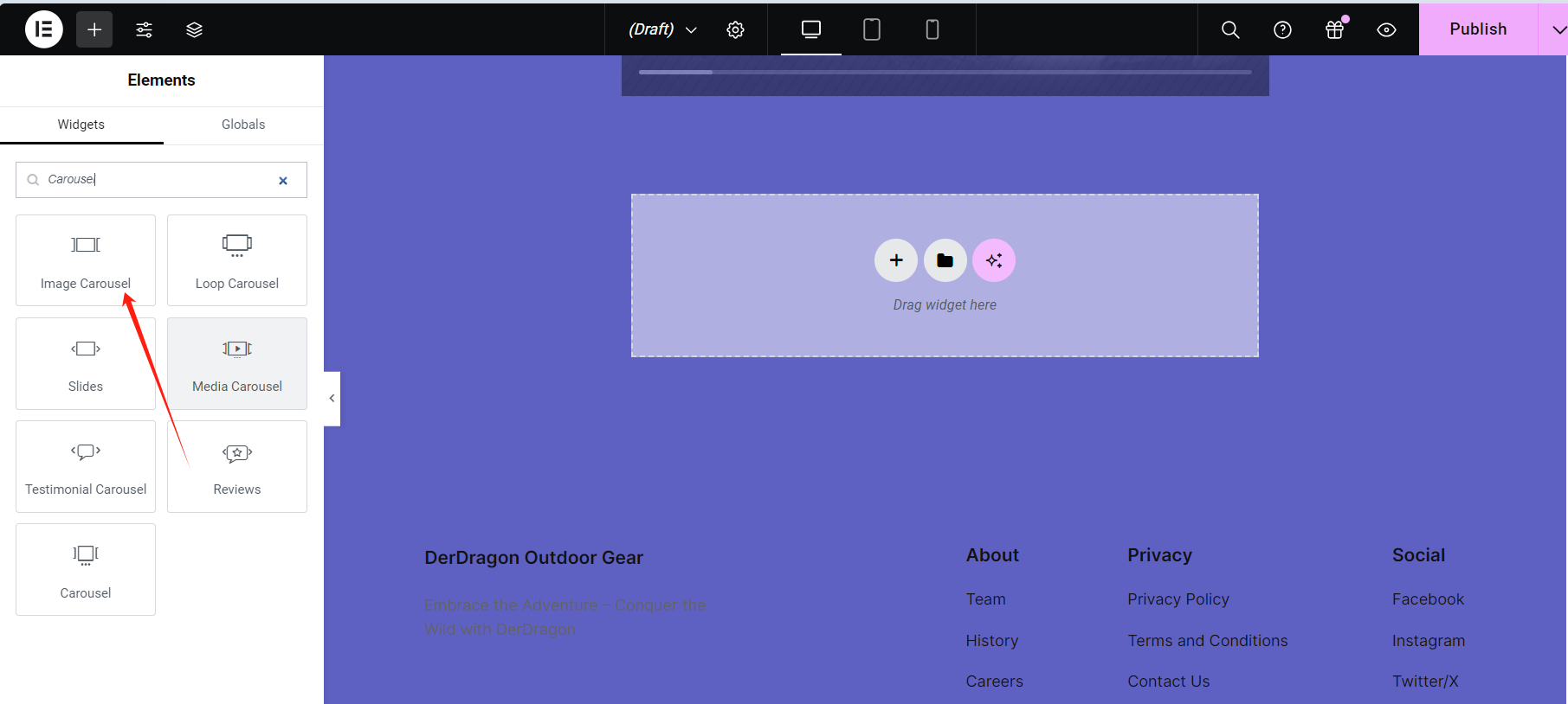 Imagen [3] - Cómo crear una galería de escaparate de productos utilizando Elementor rotación - Photon Flux | Servicio profesional de reparación de WordPress, en todo el mundo, respuesta rápida
