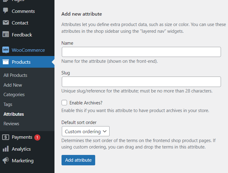 图片[3]-如何在WooCommerce产品详情页添加额外的产品规格和属性-光子波动网 | 专业WordPress修复服务，全球范围，快速响应