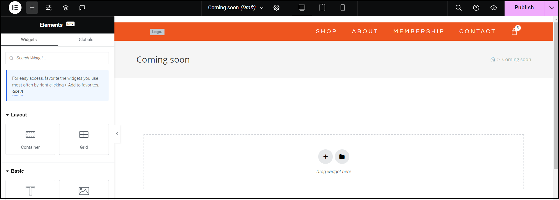 图片[3]-怎么用Elementor给网站设置自定义维护模式页面？-光子波动网 | 专业WordPress修复服务，全球范围，快速响应